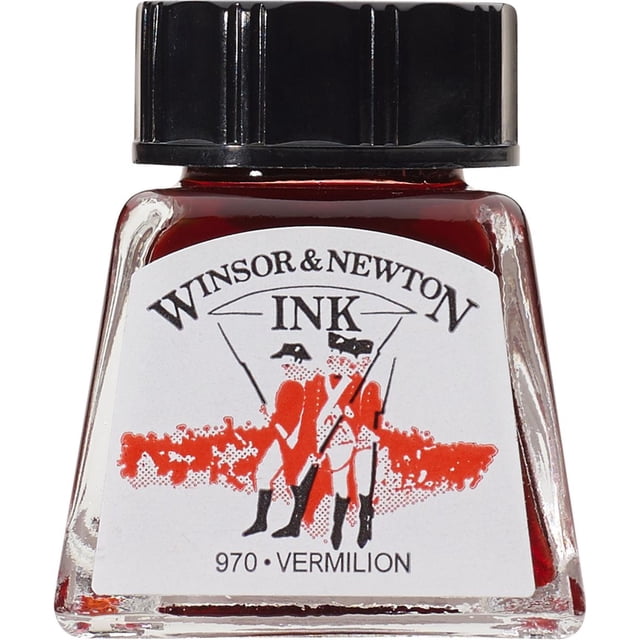 Tinta Para Dibujo 14Ml #680 Bermellon Winsor & Newton