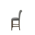 thumbnail image 5 of Home Design Dothan Counter Height Dining Chair Set of 4, Comfortable Wooden Chairs with Padded Seat, Brown, Easy Assembly, 5 of 10