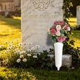 thumbnail image 6 of Artificial Cemetery Flowers, Binkne Silk Memorial Day Rose Flowers Bouquet, Outdoor Grave Flowers for Grave Vase Cemetery Graveyard Headstones, 6 of 9
