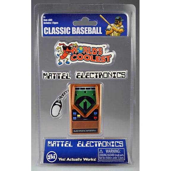WORLDS COOLEST MATTEL ELECTRONICS BASEBALL