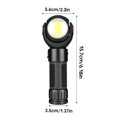 thumbnail image 4 of Linternas LED Linternas USB recargable ABS ABS ABS ALOYA LIFE LIGHT AORNE AUMPUESTAS LUZ AJUSTABLE CON LA BANDA ROTANDO Senderismo Yuarrent OD003608-00B, 4 of 7