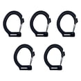 thumbnail image 3 of Spring Snap Hook Small Camping Tent Hooks Keychain Rings Buckles Clasps Hooks for Flashlight, Hiking, Backpacking, Fishing, Trip, Traveling 5Pcs, 3 of 10