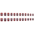 thumbnail image 2 of Press On Nails 24PCS Independence Day Flag Design Fake Nails Glue On Nails with Glue American Patriotic Nail Art for Women, 2 of 6