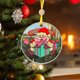 thumbnail image 1 of Hermosos letreros navideños de resina con temática navideña con imágenes elegantes y decoraciones festivas que son ideales para agregar calidez y alegría a su estilo de decoración navideña., 1 of 6