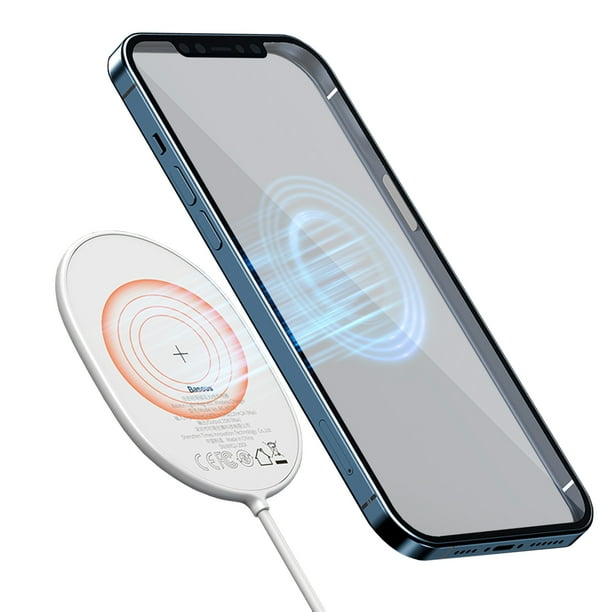 Wireless Charger, Fast Wireless Charging Pad with Builtin