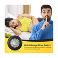 thumbnail image 3 of 12 Pcs Rouleau de Porte de Garage en Nylon 2 Pouces Rouleaux de Garage Silencieux en Vrac Roulement 6200ZZ Remplacement pour Fournitures de Porte de Garage, 3 of 6