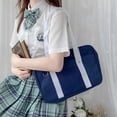 thumbnail image 3 of Bolso de hombro de moda para mujer, bolso de hombro de tela Oxford, bolsos pequeños (azul) Tmvgtek Para estrenar, 3 of 9