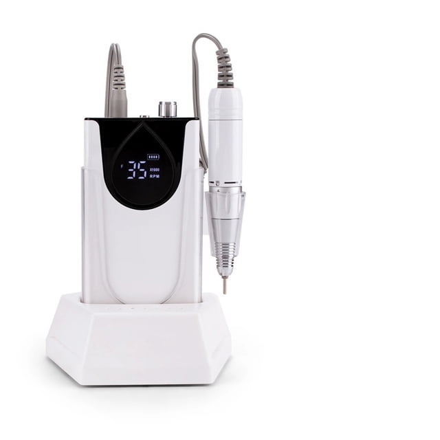Professional Electric Manicure Nail Drill Machine 35000 RPM Portable Rechargeable Cordless ,Widely Use