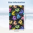 thumbnail image 4 of Yibo Cute Axolotl Theme Towel Quick Dry Ultra Absorbent Towel Lightweight Shower Towel for Bathroom Outdoor Swimming, 4 of 9
