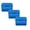 Blue, variant on LKZQHMC 3 x 5 inch Index Card Box - Index Card Holder Notecard Box Recipe Card Box Plastic Storage organizer for Filling Index Cards,Note cards,Flashcards,Recipes and Addresses,Blue