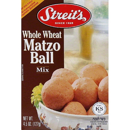 Streit s Whole Wheat Matzo Ball Mix  4.5 oz  (Pack of 12)