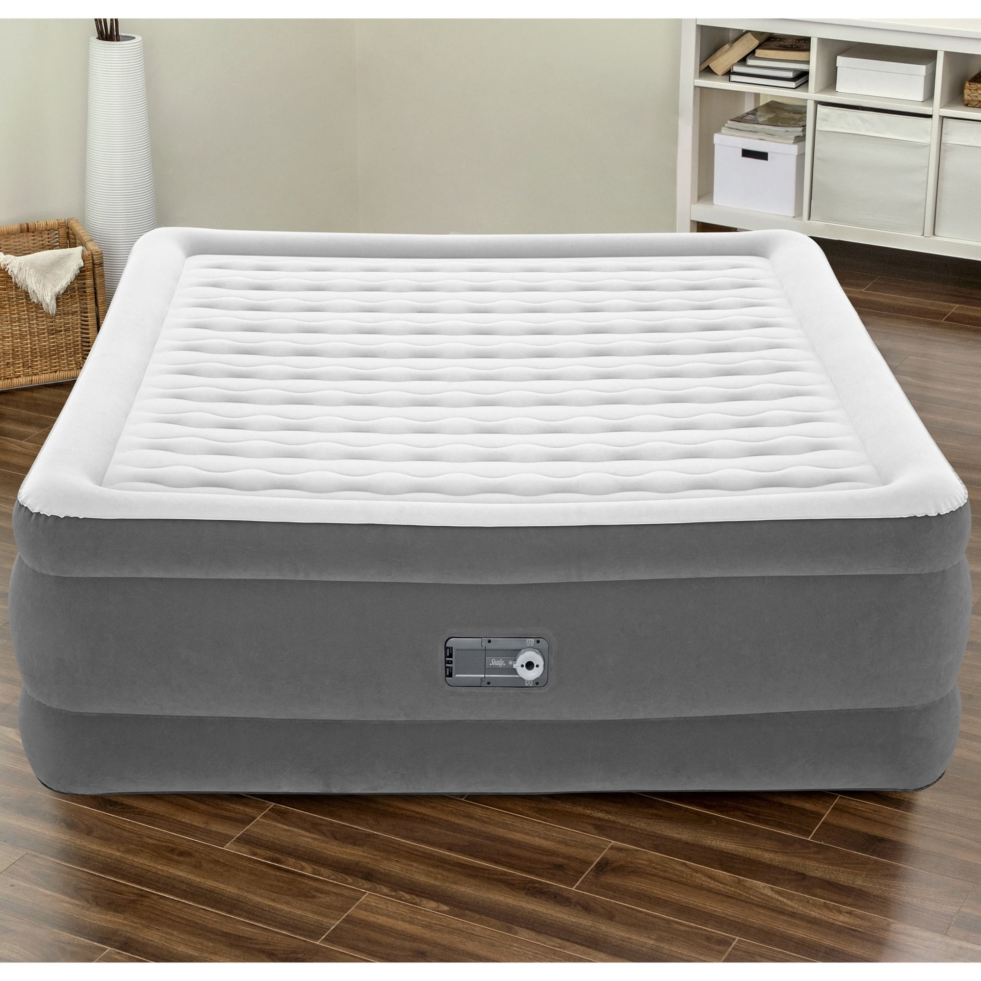 Tritech King 22" Air Mattress with Built-In AC Pump, Durable Inflatable Bed with Carry Bag