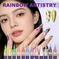 thumbnail image 3 of 12 Colors Nail Art Pens Set,2026 New Nail Art Markers for Gel Nails,Nail Art Markers Polish Pen for 3D Nail Art,Nail Art Nail DIY Decoration for Kids (A-1 Set), 3 of 11