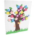 thumbnail image 3 of 1 Set DIY Felt Board Story Set with Flower Tree for Kids Wall Activities and Kindergarten Props, 3 of 8