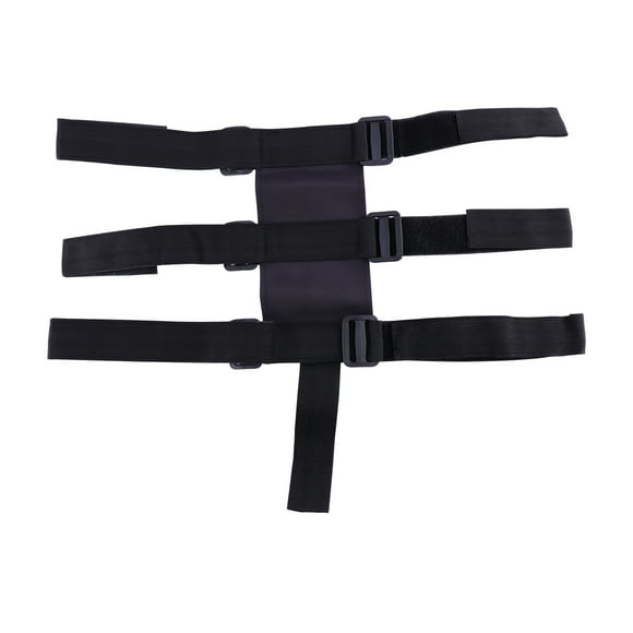 Correa para extintor, linterna para vehículo, correa fija, repuestos, correa para hombre y mujer (estilo fijo negro)