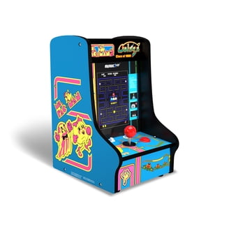 Arcade1UP Super Pac-Man, 4 Games in 1 Retro Machine: Single Player