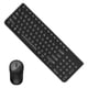 thumbnail image 2 of Teclado y ratón Juego de ratón inalámbrico Ordenador PC Oficina Mute Gaming Ratones Teclado con teclas redondas, Negro Eigraketly EL001646-02B, 2 of 2