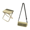 thumbnail image 2 of Foldable Backpack Stool Lightweight Camping Stool with Adjustable Shoulder Strap Compact Footstool Seat for Outdoor Travel Fishing Beach Picnic, 2 of 5