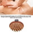 thumbnail image 3 of Cepillo Del Cuerpo Del Massager Del PDA, Cepillo Rugoso Compacto Cómodo Del Masaje De Madera Sólida Para La Oficina, 3 of 7