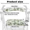 thumbnail image 6 of HELLHERO Palm tree Walker Seat Covers and Rollator Walker Seat Back Cover for Elder Easy to Clean for Non-Slip Fit, 6 of 7