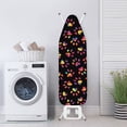 thumbnail image 4 of HELLHERO Ironing Board Cover Easy Fit Colorful Paw Prints Elastic Edge 15"x54" for Home Ironing, 4 of 5