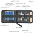 thumbnail image 3 of Mistaha Complete Drawing Pencil Set with Charcoal Sticks and Blending Tools - Portable Sketching Kit for Beginners and Artists - Non-Toxic Art Supplies for Sketching, Drawing, and Painting, 3 of 6