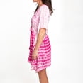 thumbnail image 3 of Elsie & Zoey Ayah One Size Hibiscus Tie Dye Swimsuit Cover Up for Women, 3 of 6