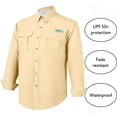 thumbnail image 4 of Tuna Men's Fishing UPF 50+ Sun Protection Anti-Static Waterproof Breathable Quickly Dry Hiking Long Sleeve Shirts Sunlight 20 X-Large, 4 of 10