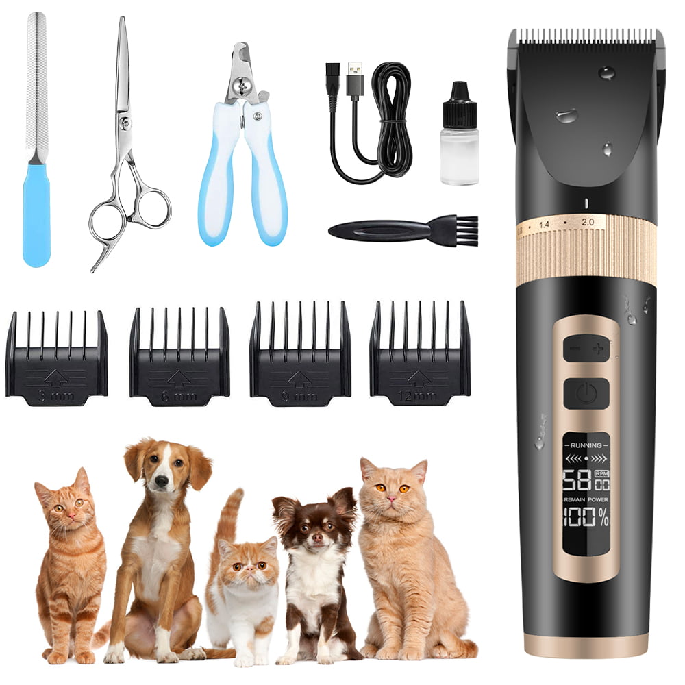 Dog Clippers Best Choice For Pets, Dog Clippers For Thick Fur Has Safe