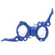 thumbnail image 4 of Soporte para linterna de ciclismo para exteriores (azul) Soporte para luz de bicicleta ajustable 360°, 4 of 8