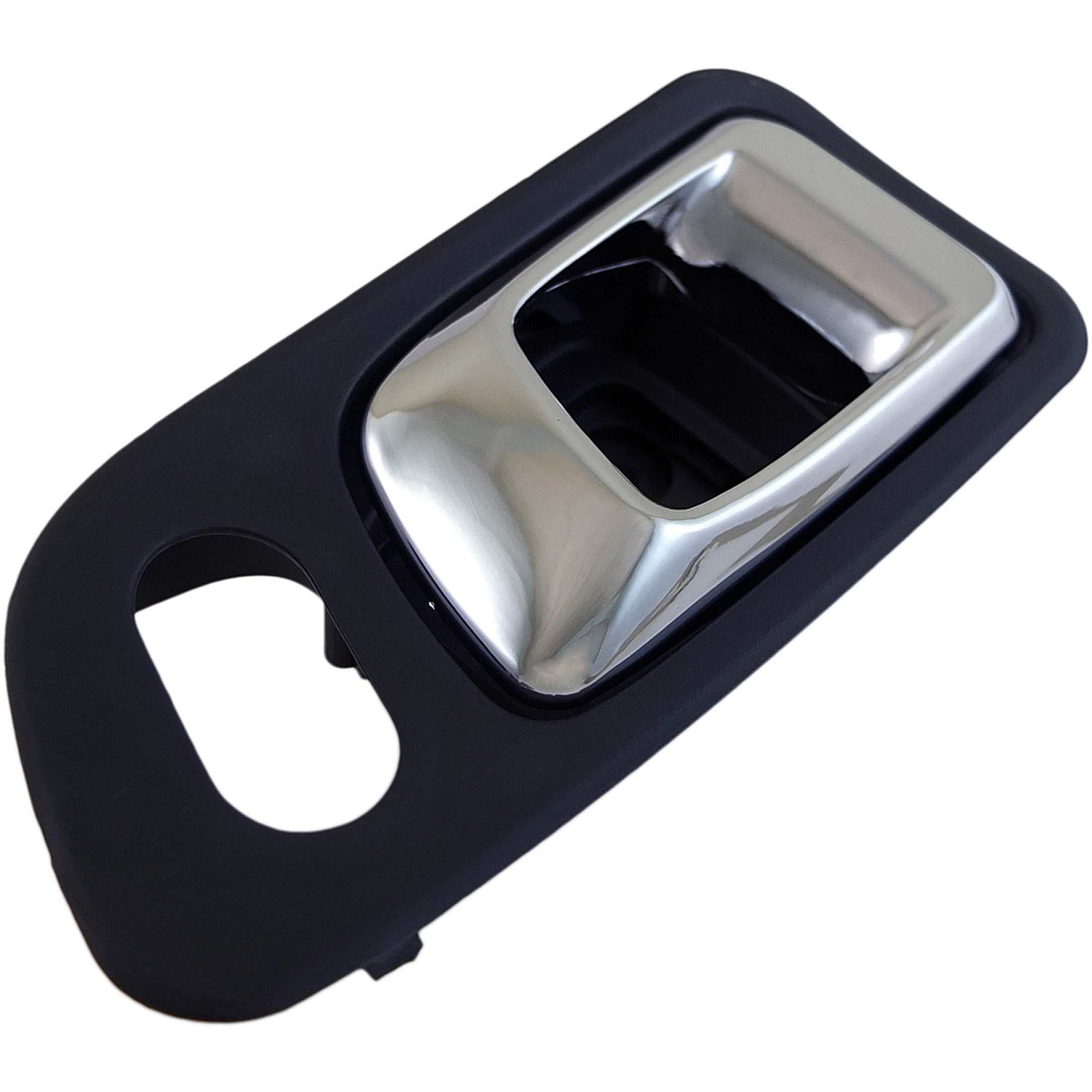 Dorman 96506 Front Passenger Side Interior Door Handle for Specific Honda Models, Gray; Chrome