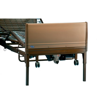 Invacare Universal Bed End for Full & Semi-Electric Homecare Beds – Durable Bed Footboard Accessory