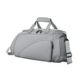 thumbnail image 2 of Almencla Table Tennis Bag Large Capacity Storage Crossbody Tote for Ping Pong Paddles Gray, 2 of 8