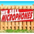 thumbnail image 1 of We Sell Microphones 13 oz Vinyl Banner With Metal Grommets, 1 of 4