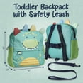 thumbnail image 3 of Safety 1st Character Safety Harness Toddler Backpack, Dinosaur, 3 of 7