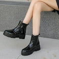 thumbnail image 3 of AUXDIQ Wellington Boots Women Mid-calf Wellies Waterproof Rain Boots Outdoor Garden Shoes, 3 of 6