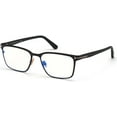 thumbnail image 6 of TOM FORD FT5733-B 002 Square Matte Black Demo Lens 55 mm Men's Eyeglasses, 6 of 6