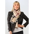 thumbnail image 3 of FRAAS Foulard Légère à Carreaux Cashmink - rose Pâle, 3 of 6