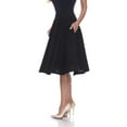 thumbnail image 3 of White Mark Women's Saya Flare Skirt, 3 of 7