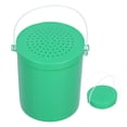 thumbnail image 2 of Plastic Portable Lure Fishing Bait Earthworms Bucket Breathable Vent Tackle Box with Handle, 2 of 14