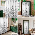 thumbnail image 6 of Shower Curtain, Farmhouses Eucalyptus Leaves Waterproof Shower Curtain Set with Hooks for Bathroom Showers,Stalls and Bathtubs,72x72In Countryside Gray Leaf, 6 of 9