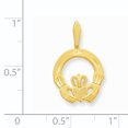 thumbnail image 2 of Charme Claddagh en Or Jaune 14K, 2 of 2