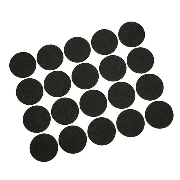 100 Pcs Black Protective Cushion Pads Adjustable Chair Leg Floor Protectors Foot