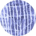 thumbnail image 1 of Ahgly Company Indoor Round Abstract Blue Modern Area Rugs, 4' Round, 1 of 4