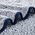 thumbnail image 3 of EMME Fuzzy Fleece Blanket Warm Large Queen Size Ultra Soft Sherpa Blanket Microfiber Cozy Blanket for Bed Couch Sofa Lightweight Reversible Thick Blanket (Navy, 90"x90"), 3 of 4