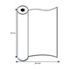 thumbnail image 3 of Rollo de Papel Bond para Plotter, PMC 10B4 (91cm x 50m) N.2", 20lbs (75grs), Color Blanco PCM 10B4, 3 of 6