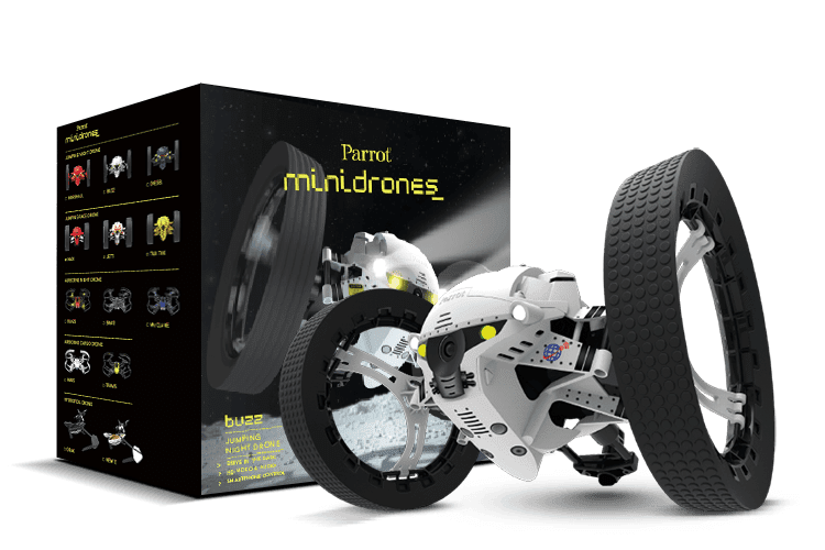 parrot buzz jumping night mini drone
