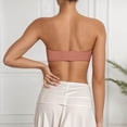 thumbnail image 4 of Krdevn Women's Seamless Strapless Bra No- Support Push-Up Bralette for Summer,L, 4 of 5
