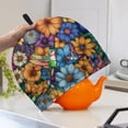 thumbnail image 3 of HELLHERO Lightweight Tea Cozy Keep Warm Bird and Flower Design Durable Tea Cozies Covers, 3 of 6