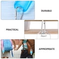 thumbnail image 3 of Houderco 12Ud Transparentes Para Viaje Con Gancho Recargables Para Shampoo Y Crema Corporales, 3 of 8